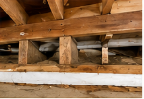 Crawlspace framing repairs